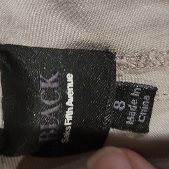 Saks 5th Avenue Black Label shorts sz 8 - Picture 2 of 5